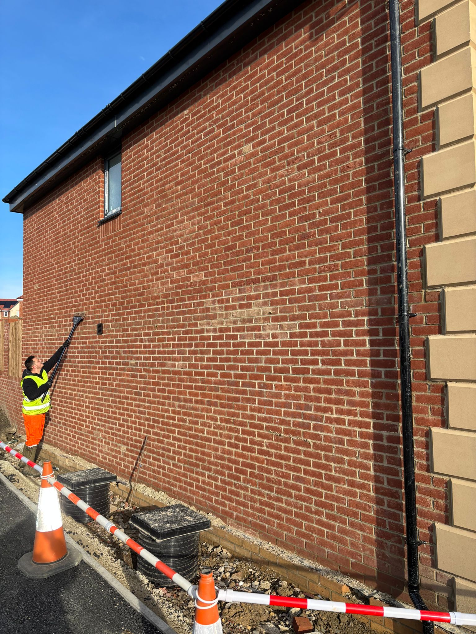 Brick Cleaning Project